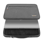 360 degree embedded computer frame with cushion, better protection of the computer. Durable YKK zipper. Retractable waterproof TPU handle, firm and scratch resistant (commonly used in car trailer ropes). Faux fur lining protection. Water-resistant material. Reviews