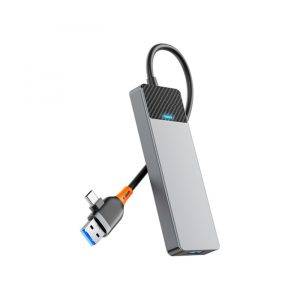 هاب تایپ سی ویوو WiWU Linker 4 In 1 USB-A&C A431C Hub