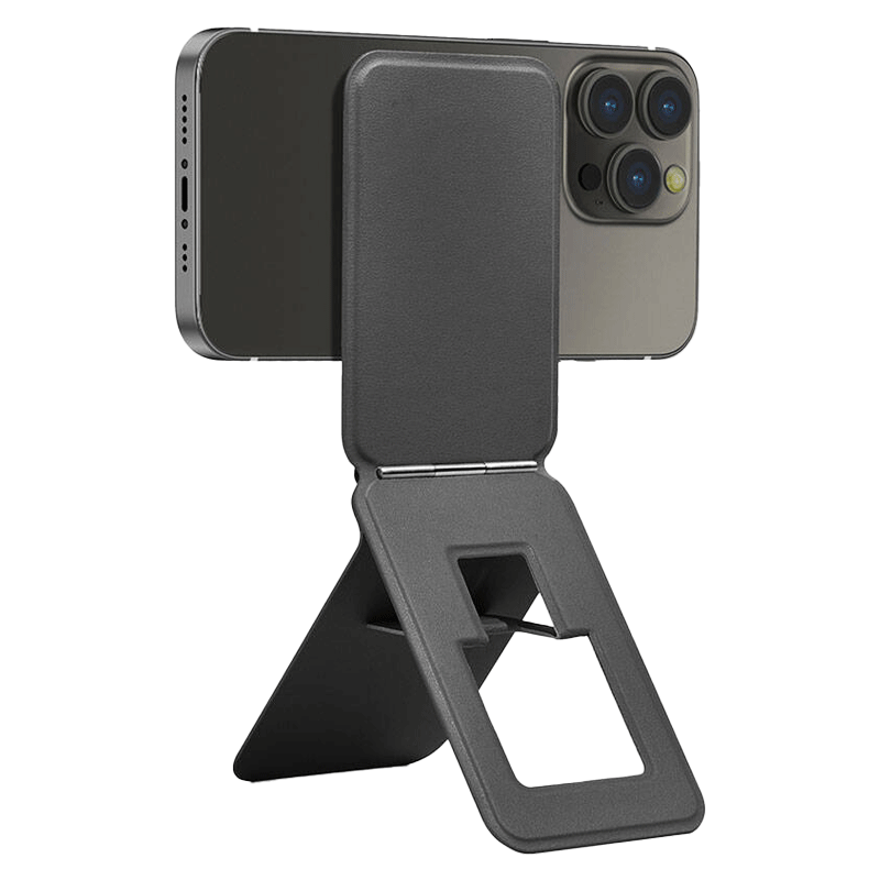 پایه نگهدارنده کارت مغناطیسی تاشو WiWU MW-004 Mag Wallet X Pro Foldable Magnetic Card Holder Stand