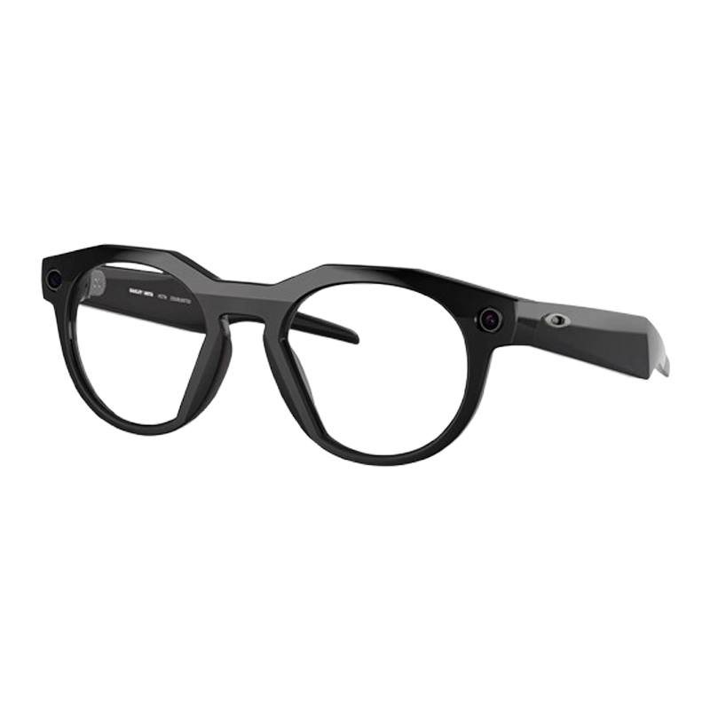 عینک هوشمند متا اوکلی Oakley Meta HSTN Black Frame + Clear Lense